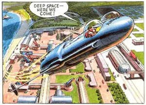Dan Dare how to get there