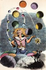 Grandville sun juggling planets