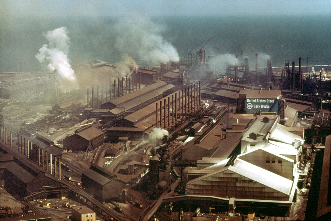 Gary, Indiana, steel foundry Gary, Indiana, steel foundry