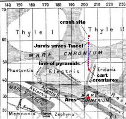 A Martian Odyssey map