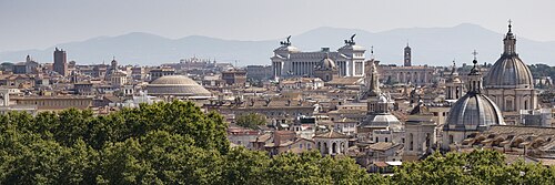 Rome skyline Rome skyline