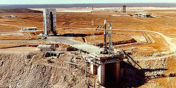Woomera launch site