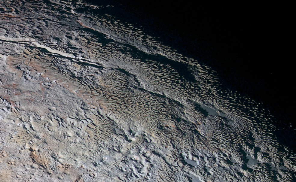 marching mountains of pluto